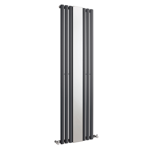The Nuie Revive Single Panel Designer Radiator is a truly timeless piece that will bring a touch of elegance to any space. Its rounded edges add a sleek and modern feel, making it the perfect addition to any contemporary setting. Furthermore, the radiator comes supplied with a mirror, providing added functionality and convenience. With its easy installation process, including fixing screws, setting up this radiator is a breeze.
