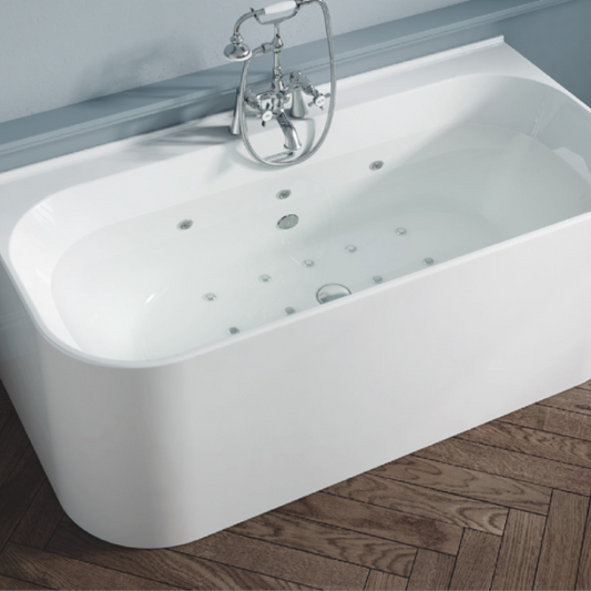Indulge in the ultimate relaxation with our state-of-the-art flush fitting whirlpool bath. This sleek and modern design incorporates soft angles and curves for maximum comfort and luxury. Crafted with high-performance materials, it delivers a deeply satisfying hydrotherapy experience, complete with customizable massage settings and quick-fill technology