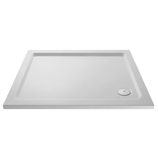 The Nuie Slip Resistant Rectangular White Slimline Shower Tray is a true game-changer in bathroom design. Its innovative Slip Resistant Technology ensures safety and peace of mind for all users. The easy-to-fit feature, thanks to the Pearlstone Matrix screw retention, simplifies installation and leveling, while the slimline design adds a touch of elegance to any modern wetroom.