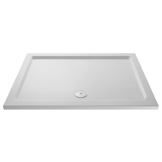 The Nuie Slip Resistant Rectangular White Slimline Shower Tray is a true game-changer in bathroom design. Its innovative Slip Resistant Technology ensures safety and peace of mind for all users. The easy-to-fit feature, thanks to the Pearlstone Matrix screw retention, simplifies installation and leveling, while the slimline design adds a touch of elegance to any modern wetroom. 