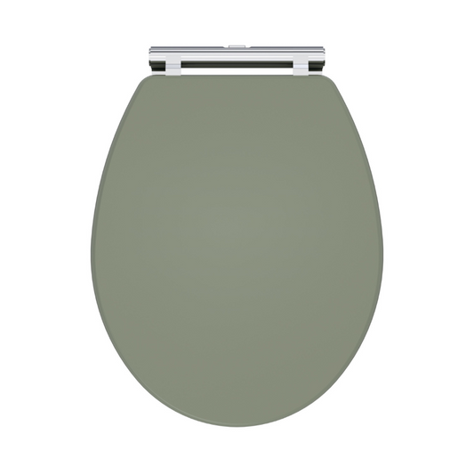 The Nuie Classique Satin Green Soft Close Wooden Seat is a perfect blend of style and durability. Made from high quality materials, this wooden seat is designed to offer comfort and longevity. The beautiful satin green finish gives your bathroom a touch of elegance, while the soft close mechanism ensures a gentle and quiet close every time. With easy installation and universal fittings, this seat is compatible with most toilet models.