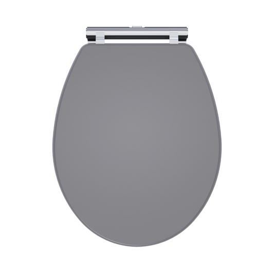 The Nuie Classique Satin Grey Soft Close Wooden Toilet Seat is a perfect blend of style and durability. Made from high quality materials, this wooden seat is designed to offer comfort and longevity. The beautiful satin grey finish gives your bathroom a touch of elegance, while the soft close mechanism ensures a gentle and quiet close every time. With easy installation and universal fittings, this seat is compatible with most toilet models.