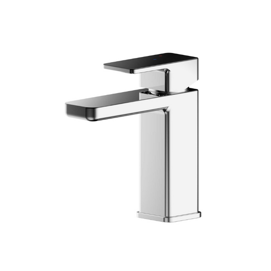 The Nuie Windon Eco Mono Chrome Basin Mixer With Push Button Waste is a stylish and innovative addition to any bathroom. This basin mixer boasts a stunning angular design with a luxurious chrome finish, making it a must have for those who appreciate modern, contemporary design. 