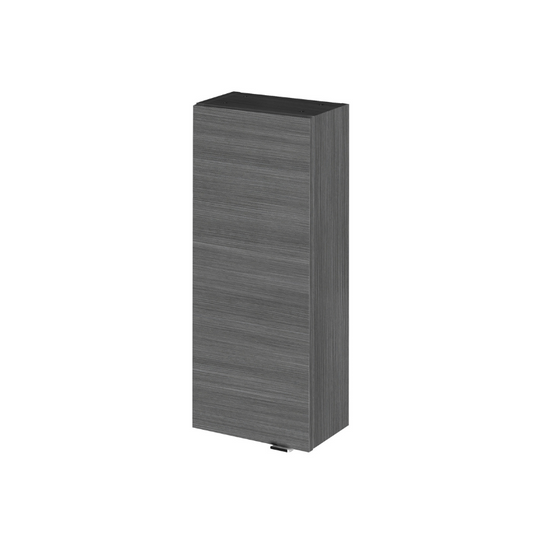 This Hudson Reed Fusion Fitted Wall Hung Cabinet is a stunning addition to any bathroom. The unique combination of the Anthracite Woodgrain finish and natural wood grain creates an eye catching focal point that instantly elevates the aesthetics of your space. With its full depth design, this cabinet provides ample storage, making it perfect for a busy family bathroom.
