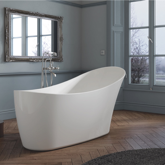 Indulge in the ultimate bathing experience with the exquisitely designed and delicately contoured slipper bathtub, offering a perfect combination of comfort, elegance, and relaxation. Featuring a beautiful and smooth finish, this bathtub is a statement of luxury, sophistication, and refinement.